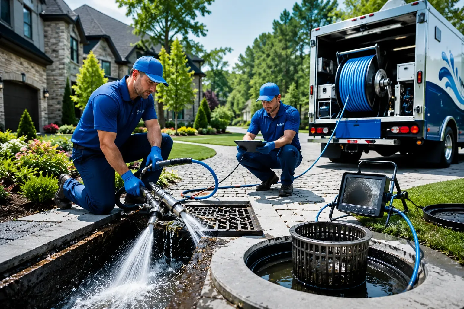 Local outdoor drain cleaning professionals in Munson, PA